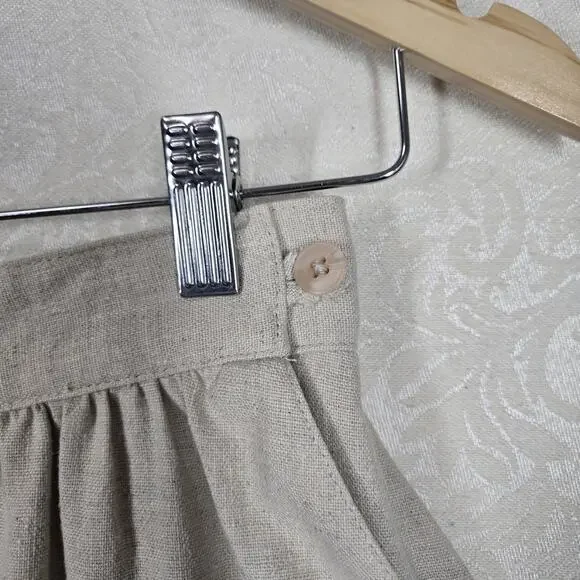 Vintage Cream Midi Skirt - Picture 7 of 13
